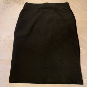 black pencil skirt